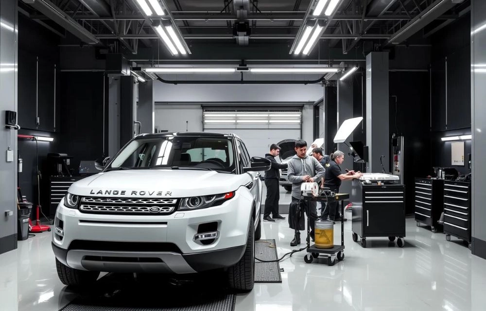Why Regular Oil Changes at a Certified Land Rover Garage Matter